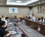 호서예술 실용전문학교 산학협정 MOU 체결 회의 사진